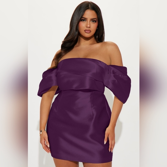 Allison Taffeta Mini Dress - Picture 3 of 3